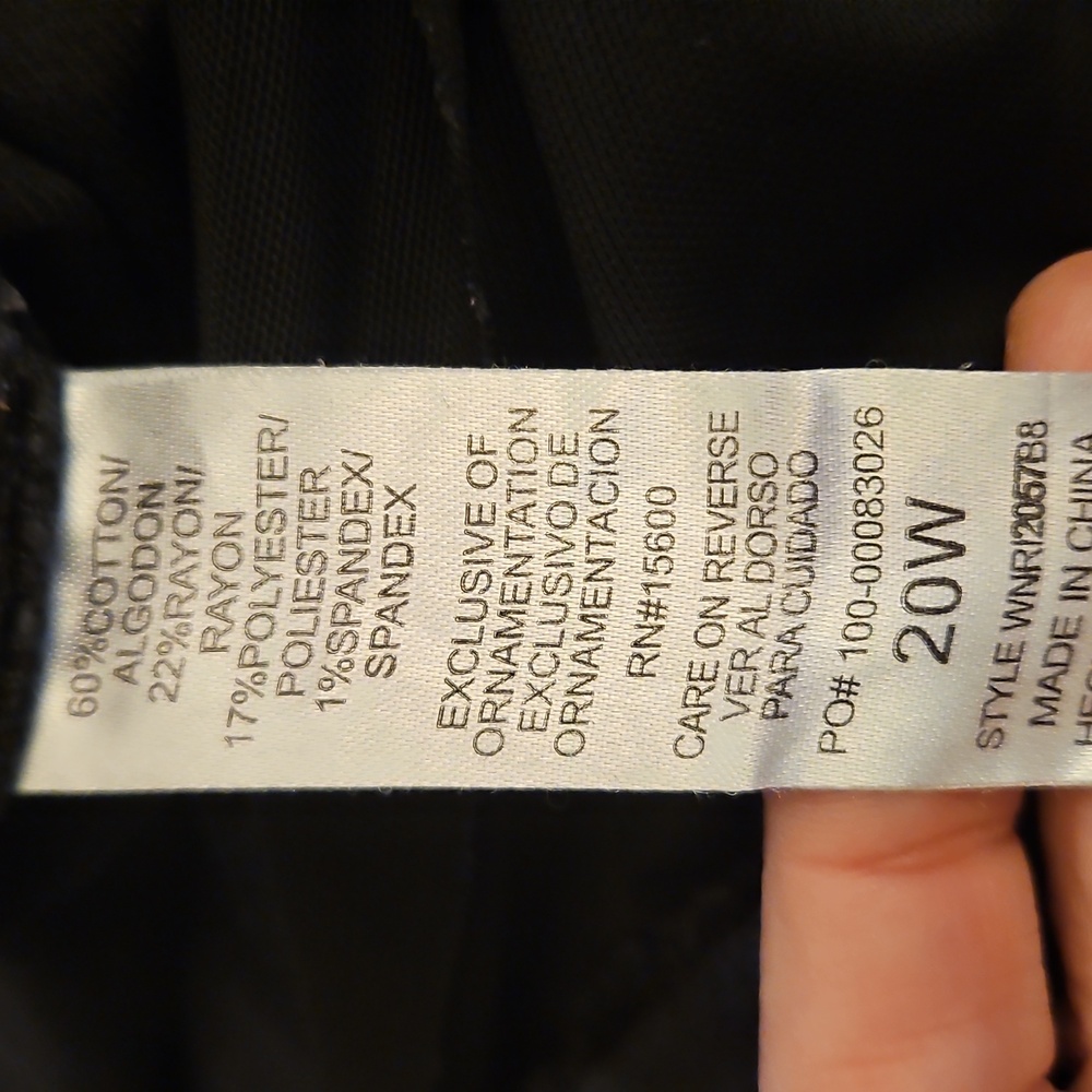 Democracy Ab Solution Distressed Cropped Black Je… - image 4